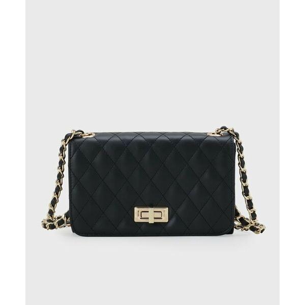 UNTITLED / アンタイトル キルティングチェーンショルダー