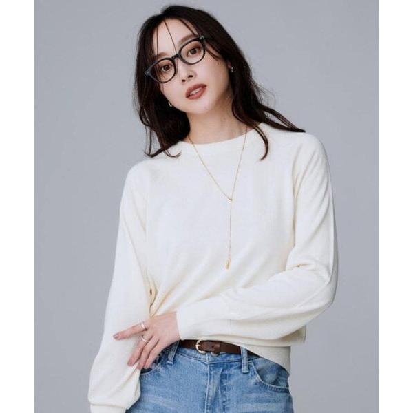 UNTITLED / アンタイトル 【8色展開／コンパクト丈】レーヨン混 コクーンニット