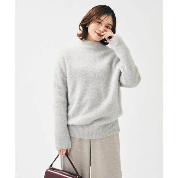 UNTITLED / アンタイトル 【大人な品格/ふわふわニット】フォックスカシミヤ コクーンニット