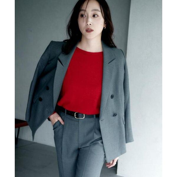 UNTITLED / アンタイトル 【セットアップ可】ウールライク ダブルブレストジャケット