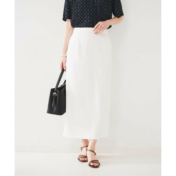 UNTITLED / アンタイトル 【後ろウエストゴム/ストレッチ性/オンオフ】ジャージナロースカー...