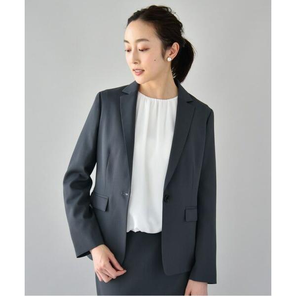 UNTITLED / アンタイトル 【軽くて快適！】ウール混 ストレッチテーラードジャケット