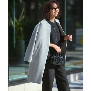 UNTITLED コート アウター 「日本製」2WAYウールショートコート UNTITLED コート アウター 「日本製」2WAYウールショートコート