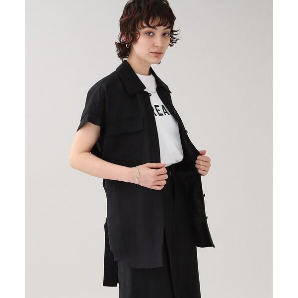 INDIVI / インディヴィ ソフトリネンジレ風ジャケット