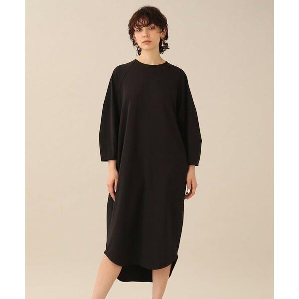 INDIVI / インディヴィ コクーンシルエットワンピース【ウォッシャブル】