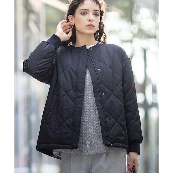 INDIVI / インディヴィ 【撥水／UVケア】ミドル丈キルティングコート