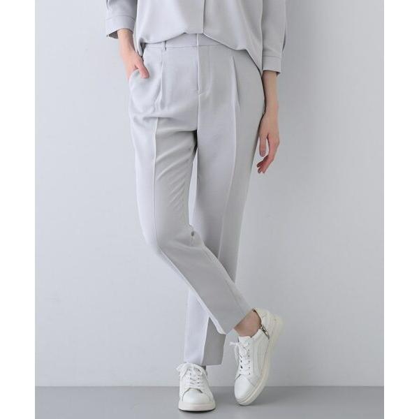 INDIVI / インディヴィ 【着る日傘/遮熱/UVケア】タックテーパードパンツ