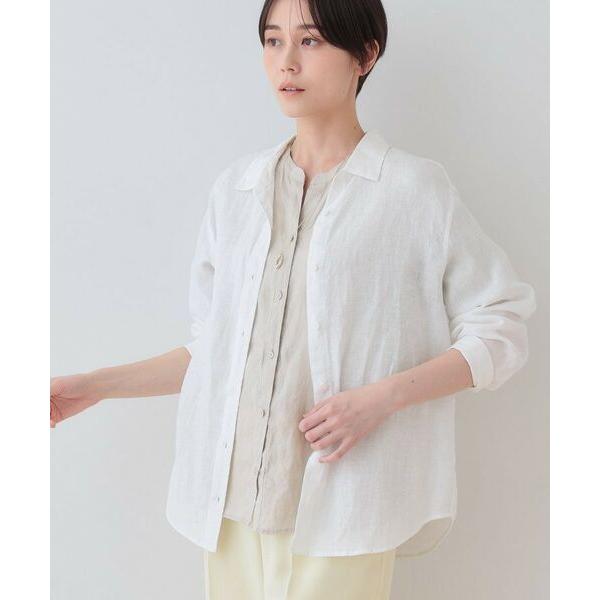 INDIVI / インディヴィ 【毎年人気！／フレンチリネン】ベーシックシャツ