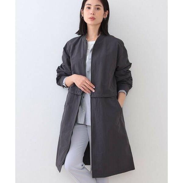 INDIVI / インディヴィ 【撥水／UVケア／2WAY】ショート＆ロング ブルゾンコート
