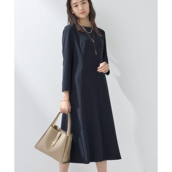 INDIVI / インディヴィ 【上品光沢／セレモニー／SETUP可能】スタイルUPワンピース