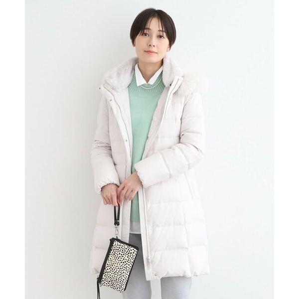 INDIVI / インディヴィ 【名品／撥水／抗菌防臭】ロング リサイクルダウンコート