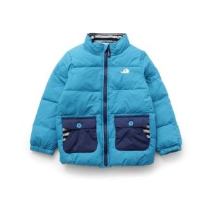3can4on / サンカンシオン タフタアニマルモチーフ中綿ブルゾン