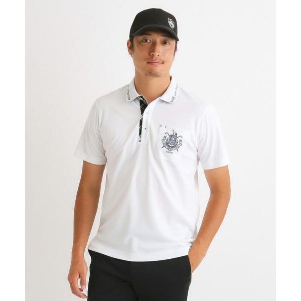 adabat / アダバット 【UVカット／吸水速乾／遮熱】ロゴデザイン 半袖ポロシャツ