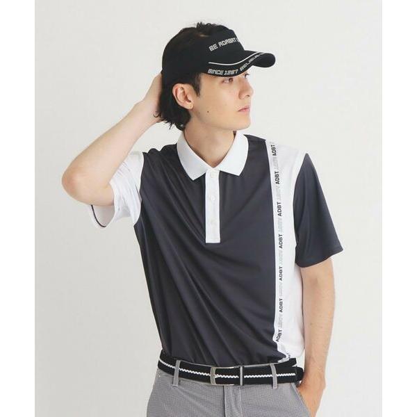 adabat / アダバット 【ADBT】ツートーンカラーデザイン 半袖ポロシャツ