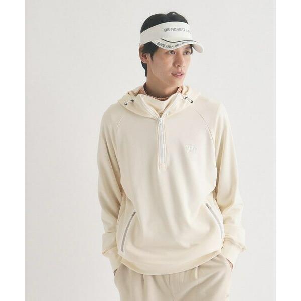 adabat / アダバット 【ADBT】ラグラン袖 ハーフジップパーカ