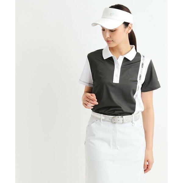 adabat / アダバット 【ADBT】ツートーンカラーデザイン 半袖ポロシャツ