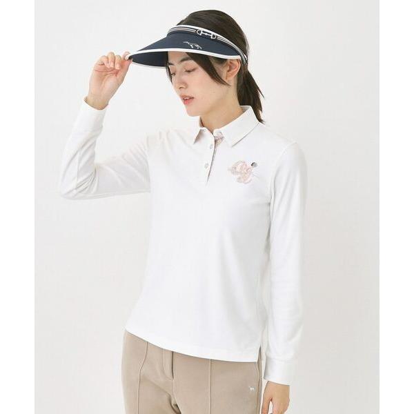 adabat / アダバット 起毛ストレッチ長袖ポロシャツ