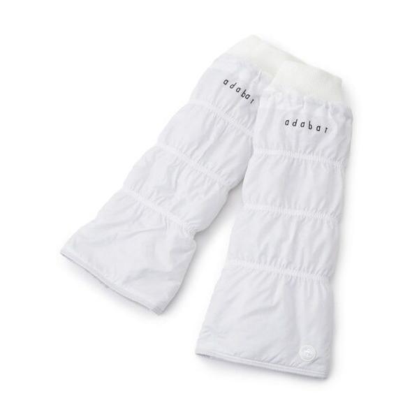 adabat / アダバット ロゴキルティングレッグウォーマー