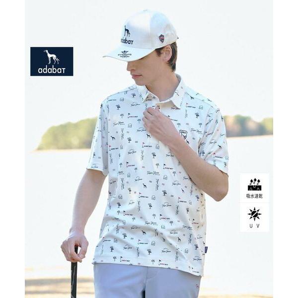 adabat / アダバット 【ADABAT NAVY】吸水速乾/UVカット サルーキサマーロゴプリ...