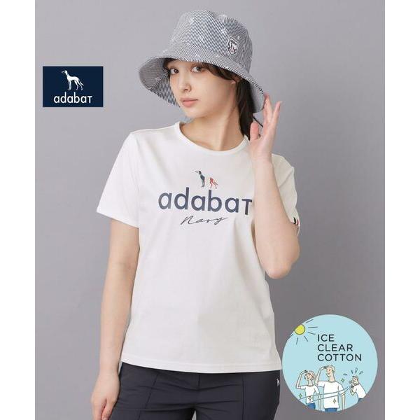 adabat / アダバット 【ADABAT NAVY】接触冷感/抗菌防臭/消臭　アイスクリアコット...