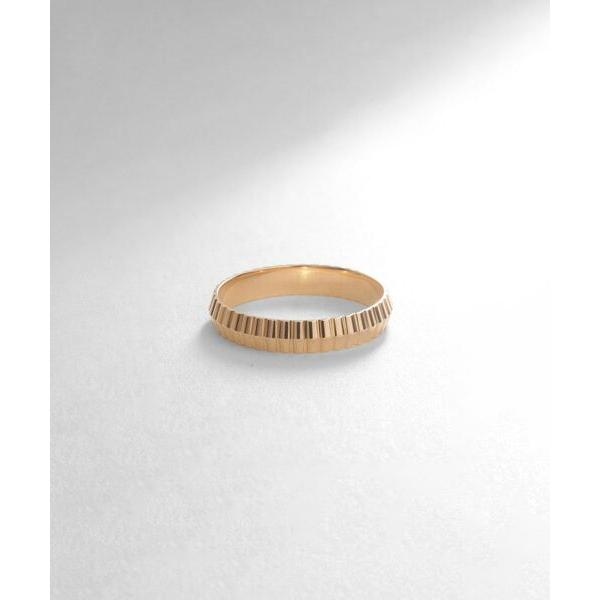 COCOSHNIK / ココシュニック K10ガドルーンカットしのぎ リング