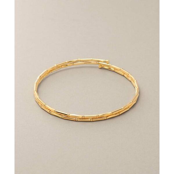 COCOSHNIK / ココシュニック K18シェイプカットビーズ形状記憶 ブレスレット