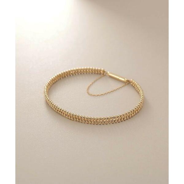 COCOSHNIK / ココシュニック K18丸玉2連マグネット バングル