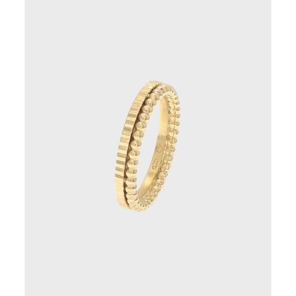 COCOSHNIK / ココシュニック K10ミル×縦溝 ピンキーリング