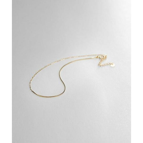 COCOSHNIK / ココシュニック K10コンパクト×長アズキチェーン アンクレット