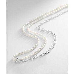 COCOSHNIK（ココシュニック） ネックレス シルバー バロックパール