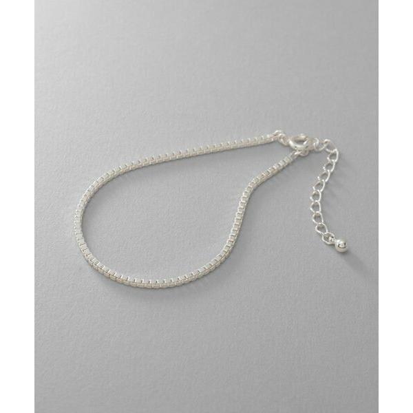 COCOSHNIK / ココシュニック シルバー デザインチェーン ベネチアンブレスレットＳ