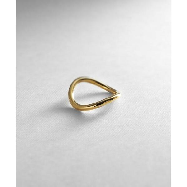 COCOSHNIK / ココシュニック シルバー ラインリング カーブ GP