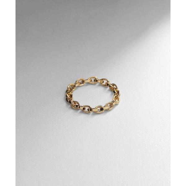 COCOSHNIK / ココシュニック シルバー チェーンリング グリームチェーン GP