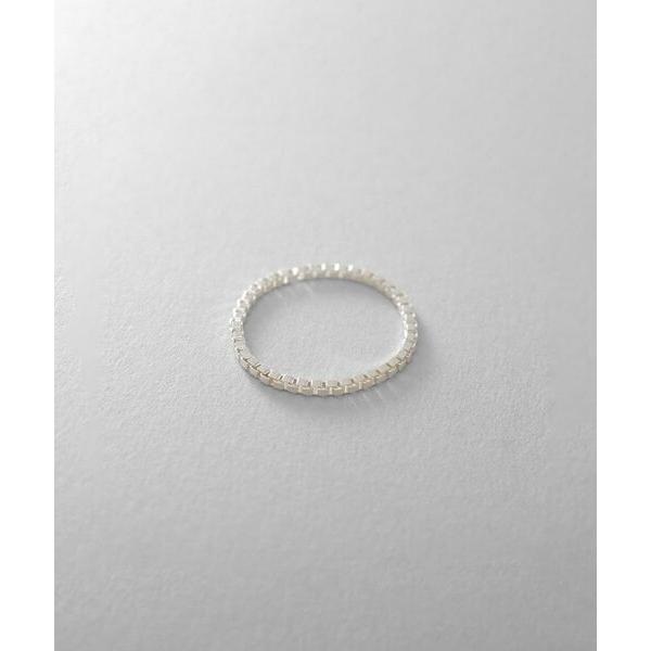 COCOSHNIK / ココシュニック シルバー チェーンリング ベネチアン