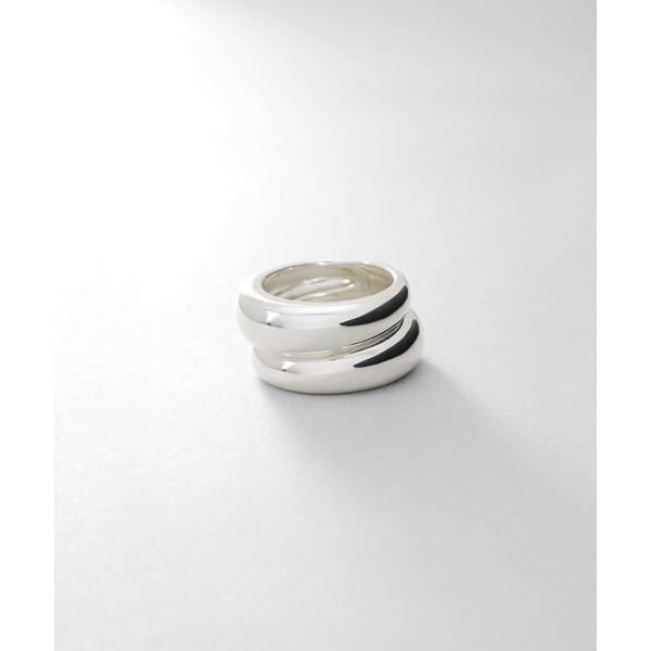 COCOSHNIK / ココシュニック シルバー チャビーローテイテッドリング