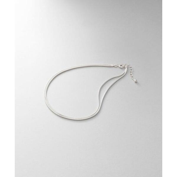 COCOSHNIK / ココシュニック シルバー スネークチェーン ダブルアンクレット