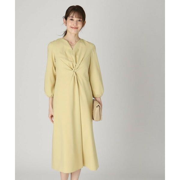 COUP DE CHANCE / クードシャンス 【日本製】ねじりデザインワンピース