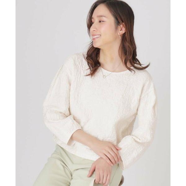 COUP DE CHANCE / クードシャンス 【洗える】ジャージ素材プルオーバー