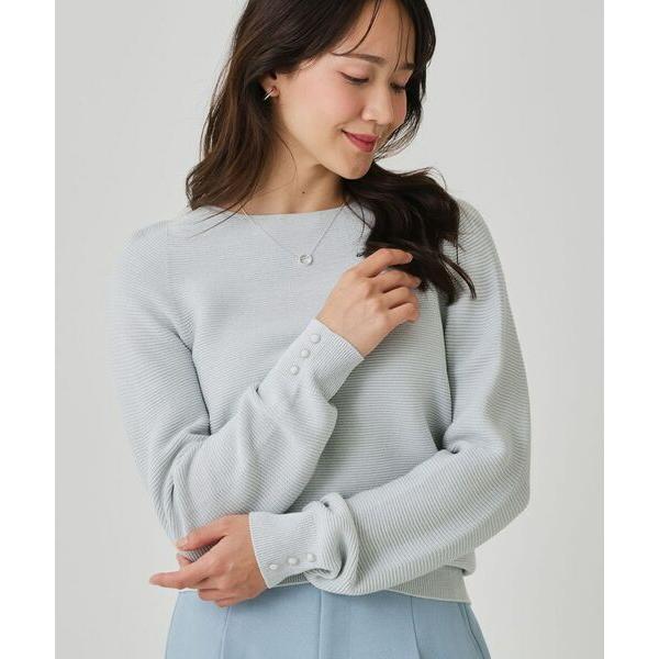 COUP DE CHANCE / クードシャンス 【手洗い可／日本製／ホールガーメント】ラメ混ドルマ...