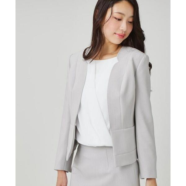 COUP DE CHANCE / クードシャンス 【手洗い可／日本製／スーツ可】拘りシルエットのカラ...