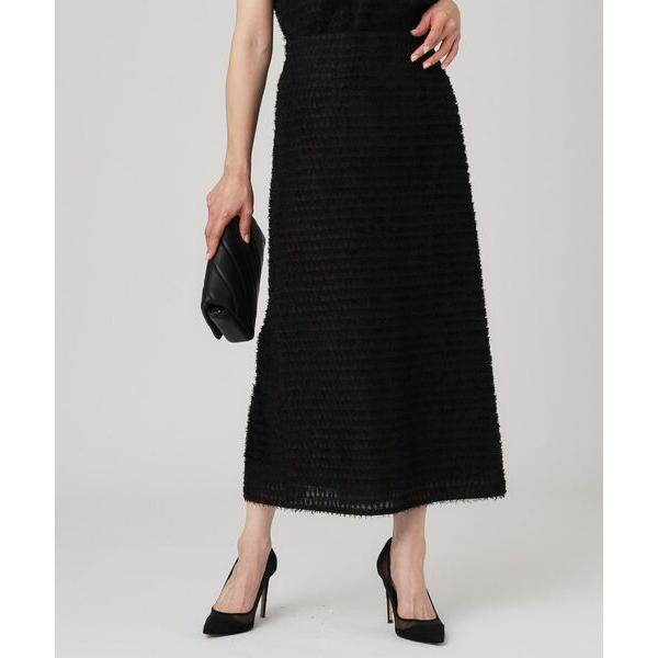 COUP DE CHANCE / クードシャンス 【手洗い可／日本製】ジャカードのロングスカート