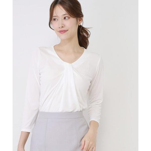 COUP DE CHANCE / クードシャンス 【手洗い可／日本製／7分袖／ジャケットイン】しなや...