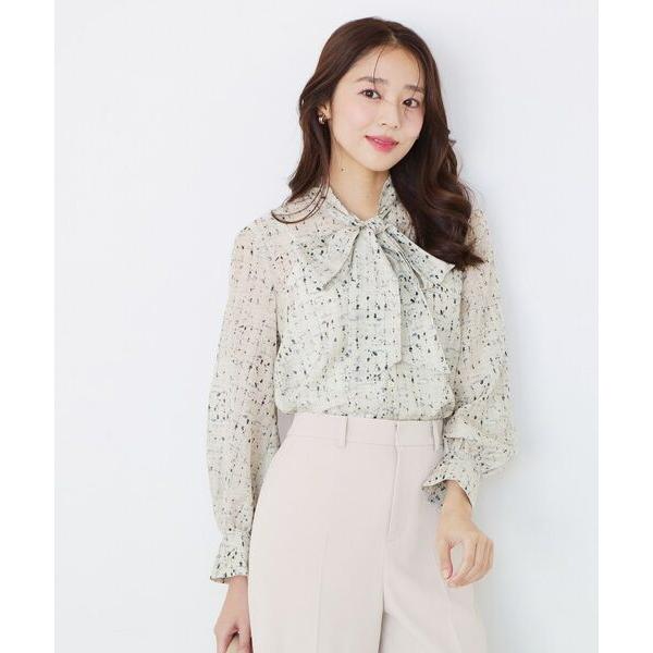 COUP DE CHANCE / クードシャンス 【手洗い可／一枚着／ジャケットイン】プリントボウブ...