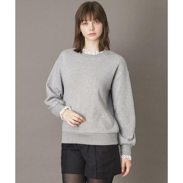 DRESSTERIOR / ドレステリア 取り外しフリル付き裏毛プルオーバー