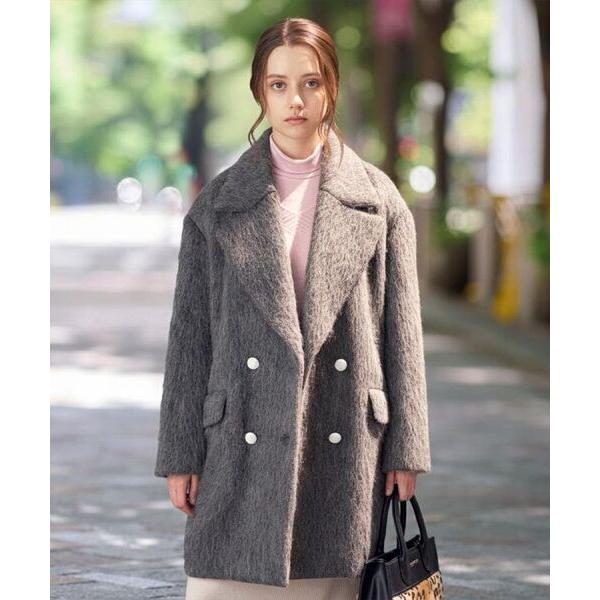 DRESSTERIOR / ドレステリア モヘヤ混シャギーチェスターコート