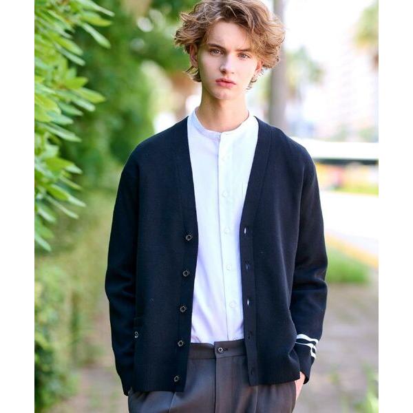 DRESSTERIOR / ドレステリア ウォッシャブル コットンカシミヤスムースカーディガン