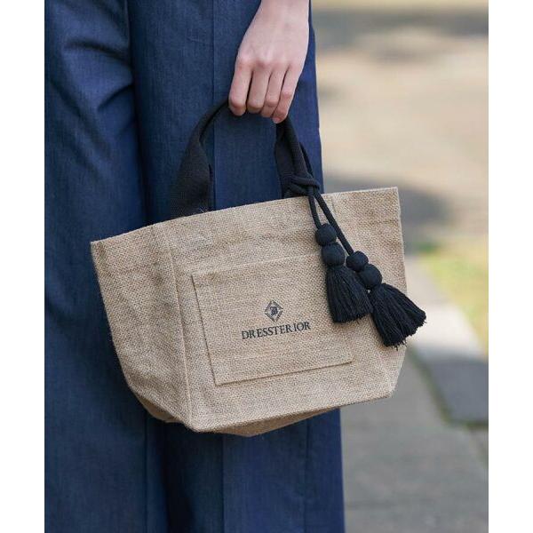 DRESSTERIOR / ドレステリア 【otonaMUSE5月号掲載】ジュートキャンバス トート...