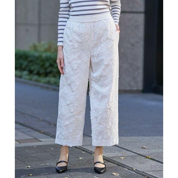 DRESSTERIOR / ドレステリア 3Dエンブロイダリーイージーパンツ