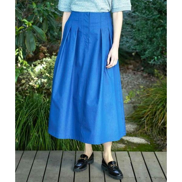 DRESSTERIOR / ドレステリア クールタッチタックデニムスカート