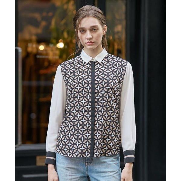 DRESSTERIOR / ドレステリア オーバーラップサークルコンビシャツ